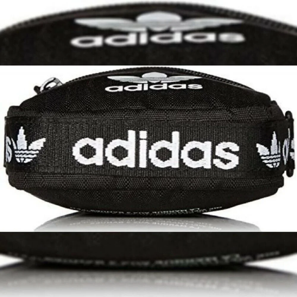 ADIDAS AUTHENTIC ORI FESTIVAL BAG CROSSBODY MEN'S WOMEN'S BLACK EMBROIDERED LOGO